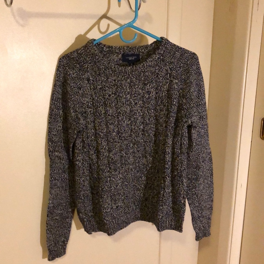 Lands’ End Cable Knit Drifter Sweater